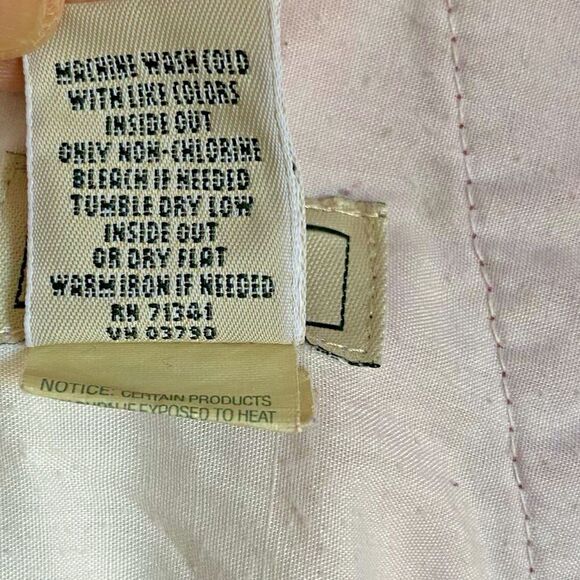 Vintage Corduroy Women Pants 16P Red High Rise Mom Tapered 90s Grunge LL Bean - Picture 13 of 14